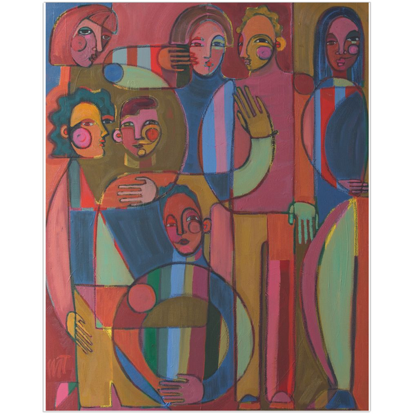 "Inside We Are Ageless" Art Print