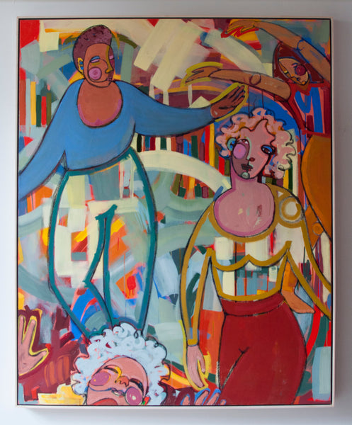 "The Movement Movement" Oil Painting