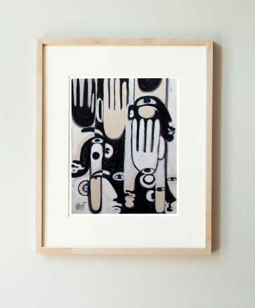 "Of Course We Knew" Art Print