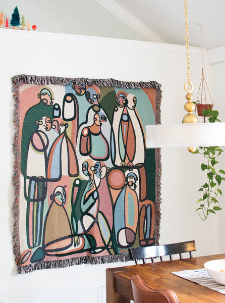 One Bright Day Woven Blanket Tapestry
