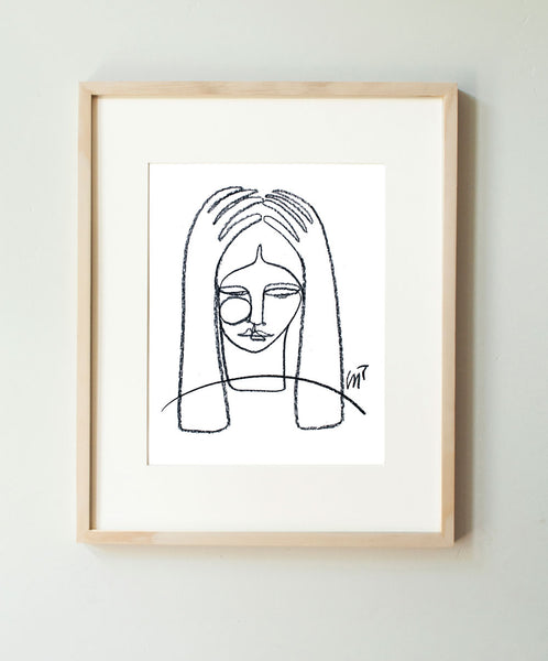"Psych Myself Up" Art Print
