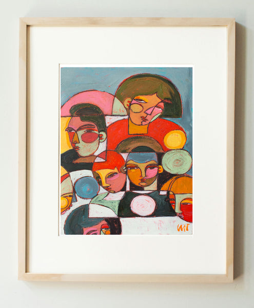 "Step Back To See the Whole" Art Print