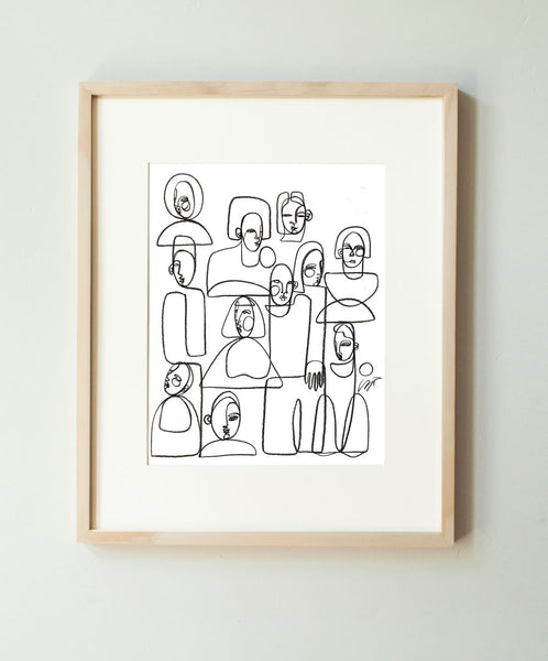 "We Find This Life Somehow Alright" Art Print