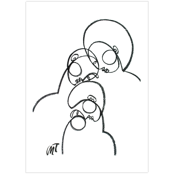"Circle of Care" Art Print