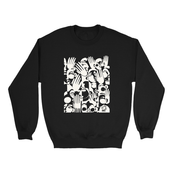 Vibing Sweatshirt Black