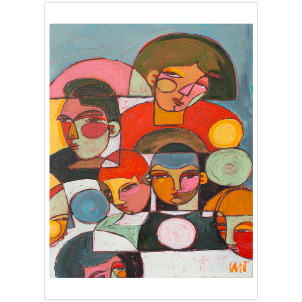"Step Back To See the Whole" Art Print